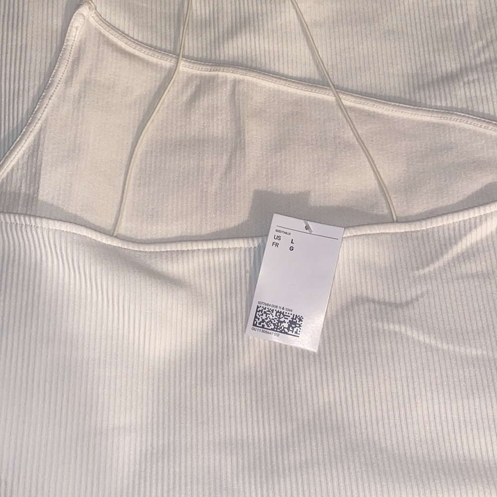 NWT H&M Ribbed One Shoulder Dress - Picture 4 of 4